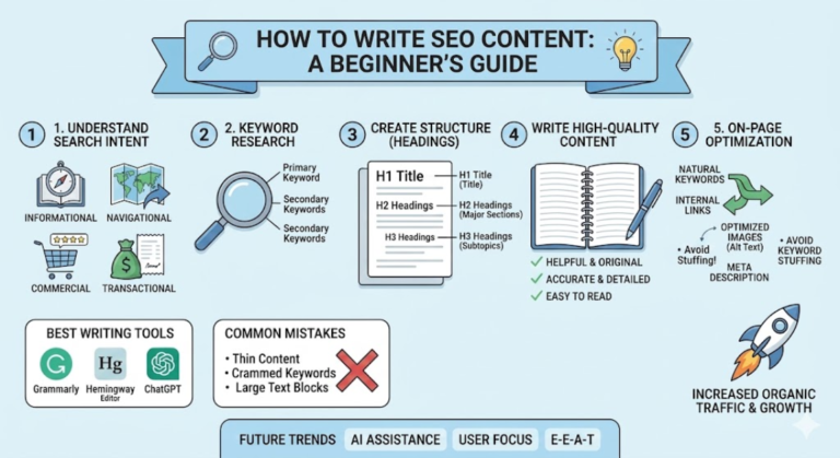 How to Write SEO Content: A Complete Beginner’s Guide