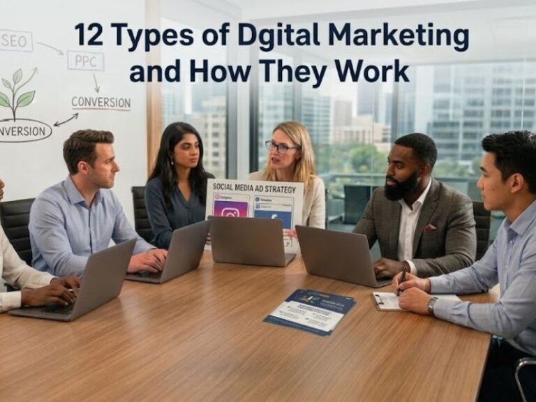 12 Types of Digital Marketing and How They Work